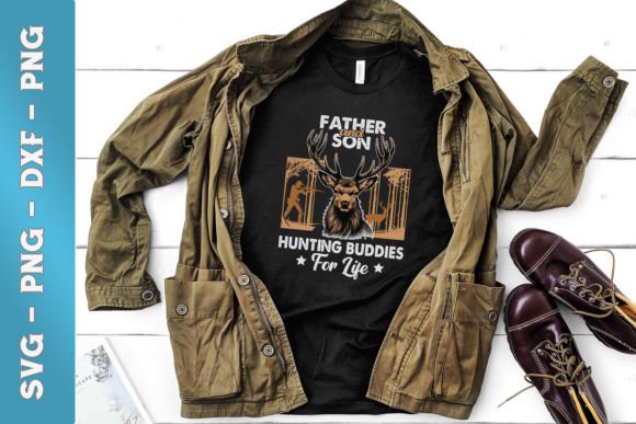 Download Father and Son Hunting Buddies SVG - Father and son Collection
