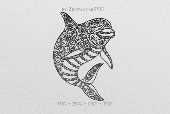 Download Dolphin SVG, Mandala Dolphin SVG - Dolphin svg Collection