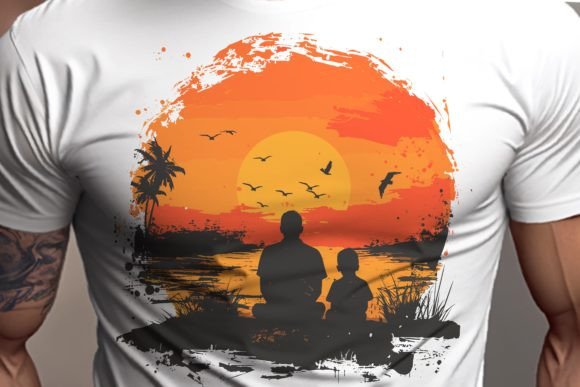 Download Father's Day Png Father and Son Sunset - Father and son Collection