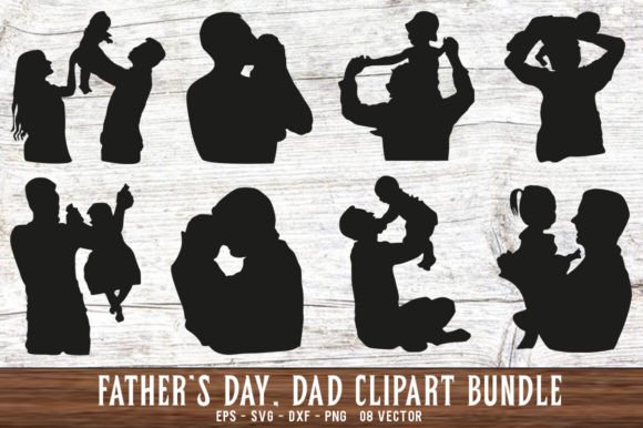Download Father and Son Silhouette SVG Bundle - Father and son Collection