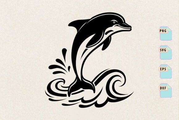 Download Jumping Dolphin Svg, Sea Animal SVG - Dolphin svg Collection