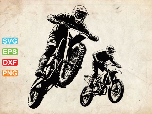 Download Family Motocross Svg,Cute Father and Son - Father and son Collection